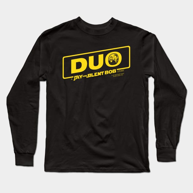 Duo: A Jay and Silent Bob Story Long Sleeve T-Shirt by dartistapparel